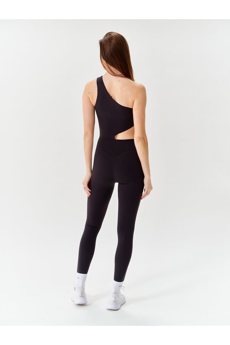 Off-Shoulder Jumpsuit, Alternate, color, Black