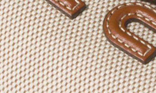 MIU MIU MIU MIU LOGO CANVAS SLIDE SANDAL