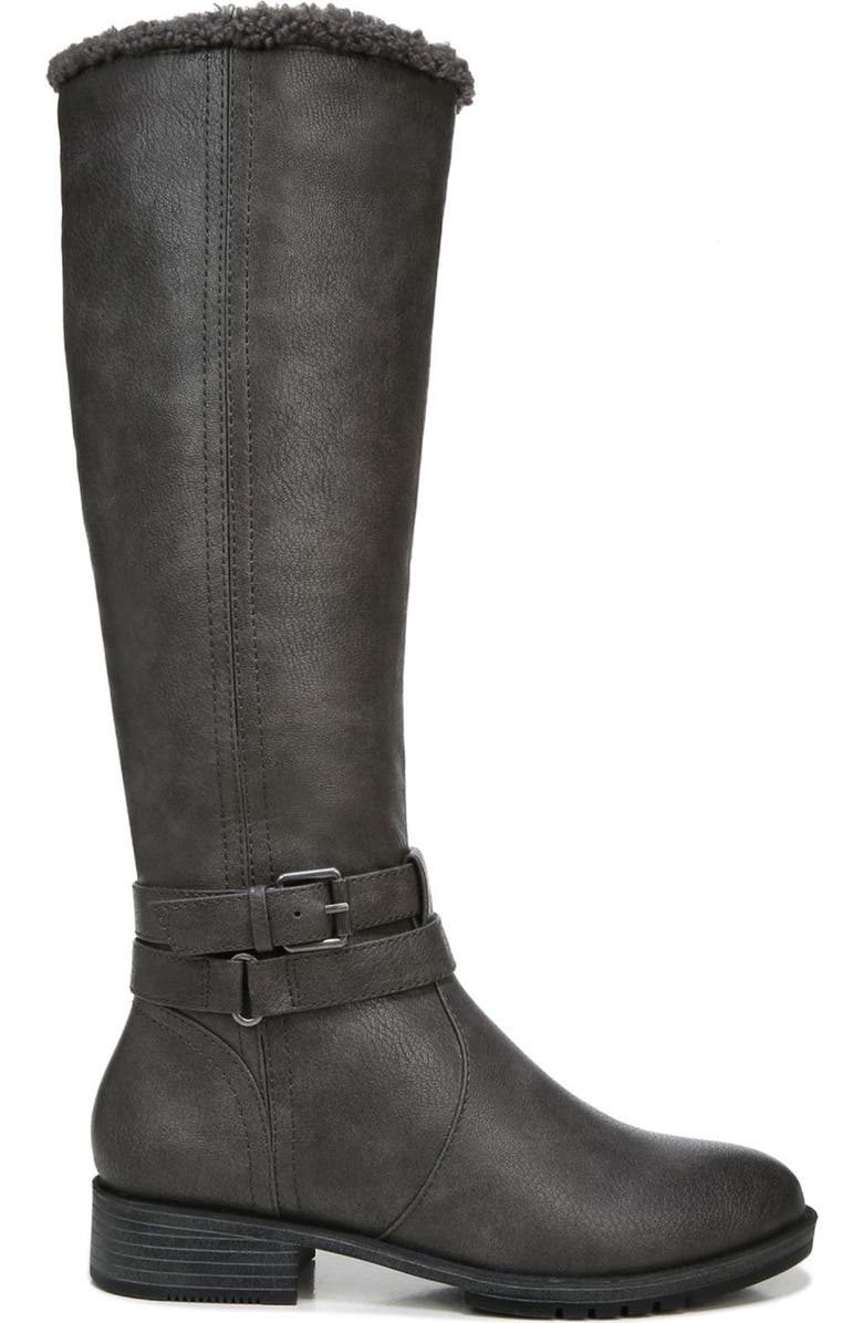 Naturalizer Faux Fur Lined Tall Boot, Alternate, color,