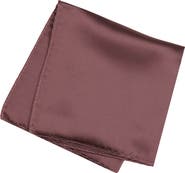 Brooklyn Brigade Men's Solid Satin Pocket Square