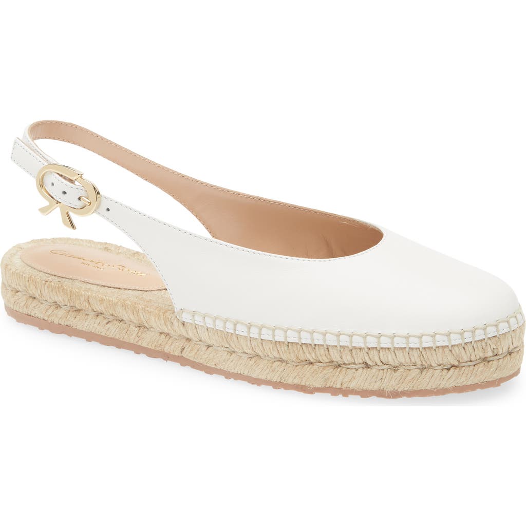 Gianvito Rossi Paz Slingback Espadrille