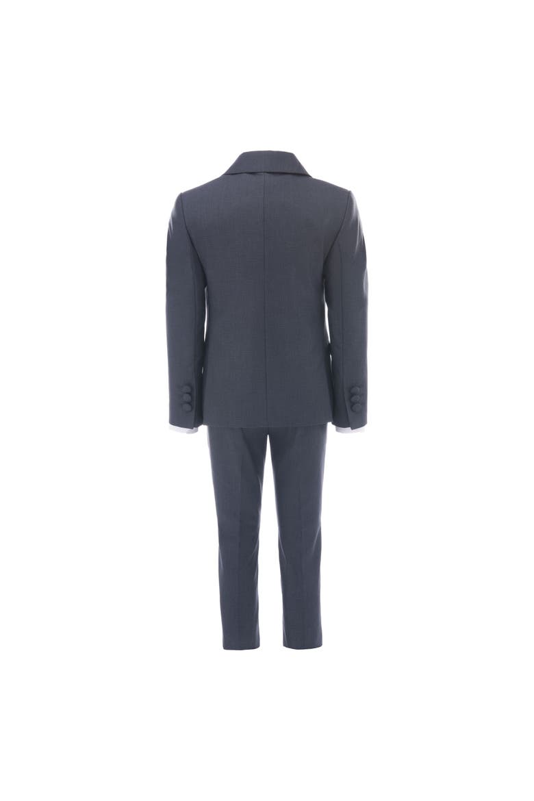 Peak Lapel Tuxedo, Alternate, color, Steel Blue