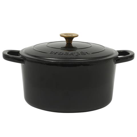 7 Quart Round Enameled Cast Iron Dutch Oven