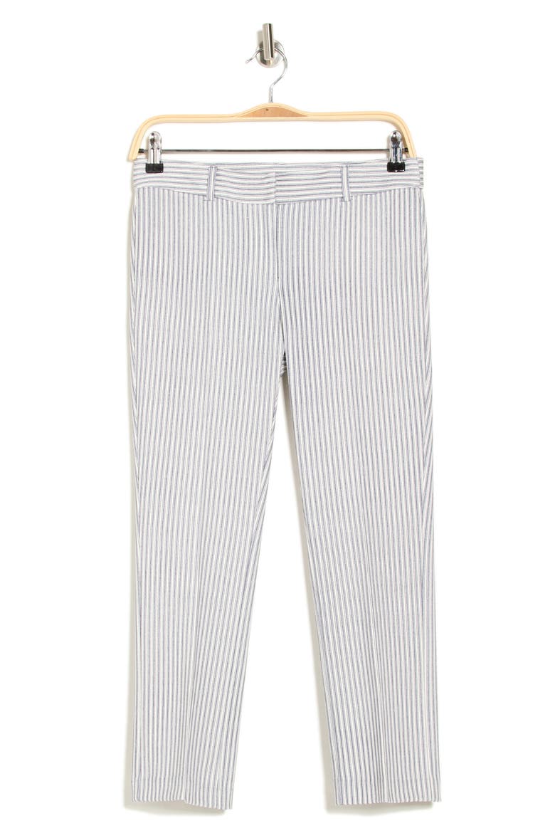 Chelsea Slim Straight Pants, Alternate, color, BLUE/WHITE