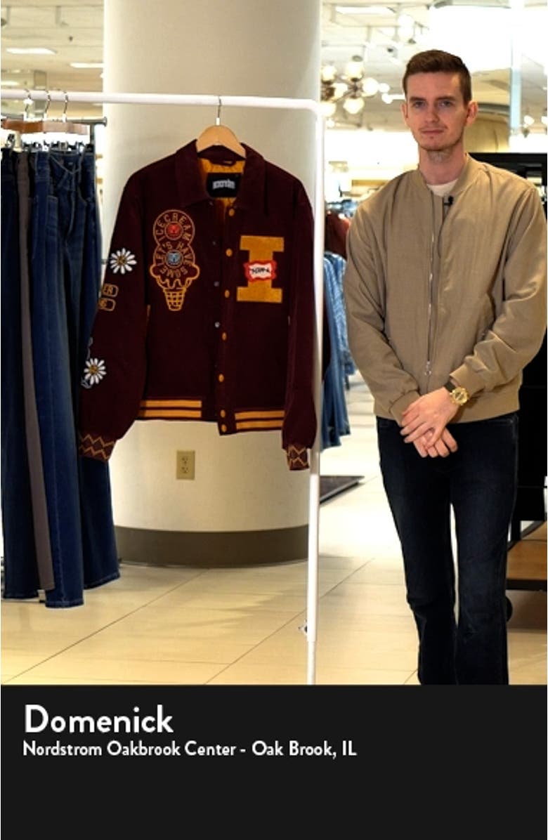 Team Corduroy Varsity Jacket, sales video thumbnail