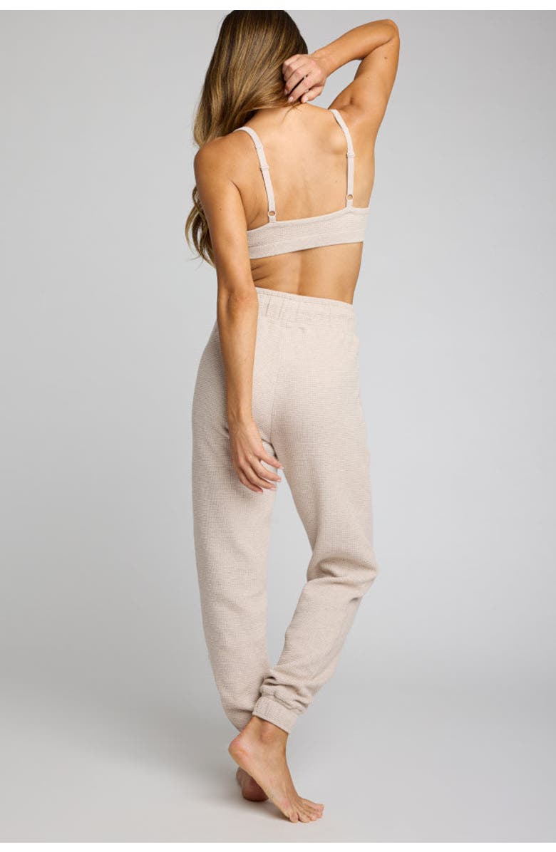 Negative Underwear Waffle Knit Jogger, Alternate, color, Sand