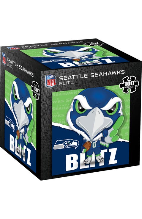 Seattle Seahawks Mascot 100 Piece Puzzle