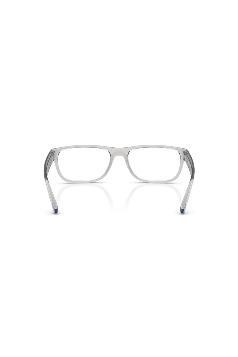 58mm Rectangle optical glasses, Alternate, color, Grey