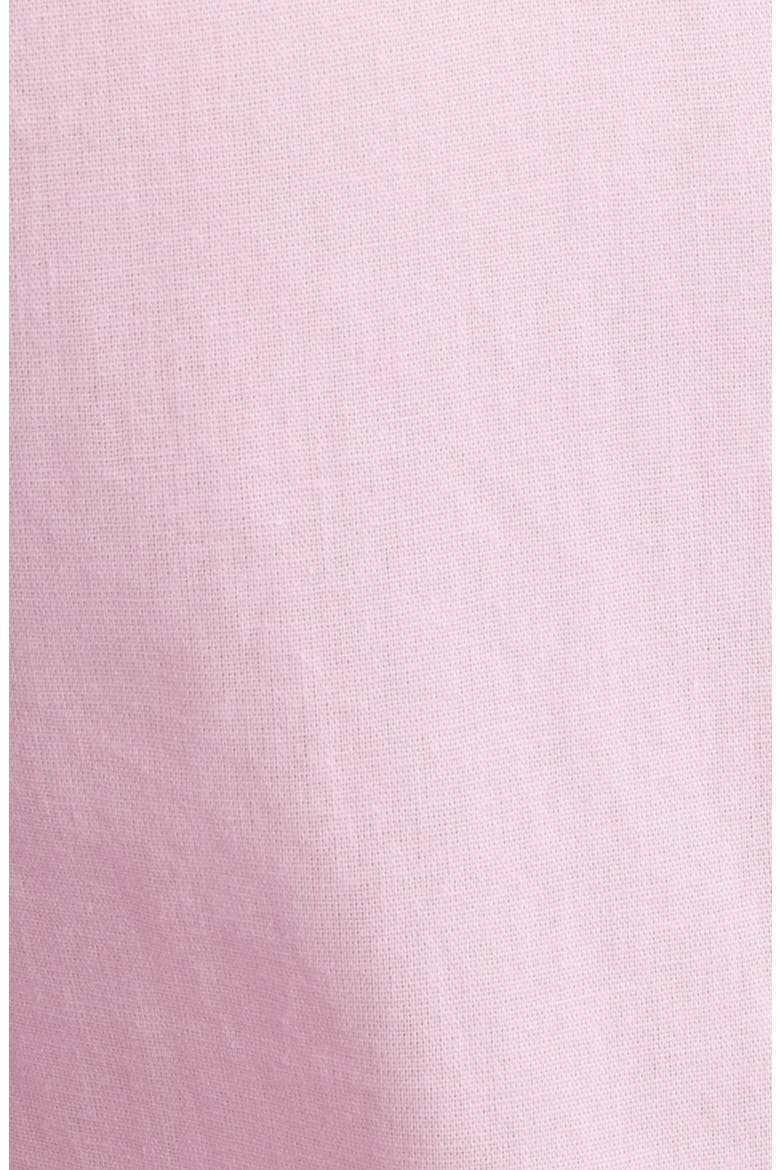Veronique Embroidered Cotton Button-Up Shirt, Alternate, color, PINK