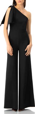 IVONNE One-Shoulder Wide-Leg Jumpsuit