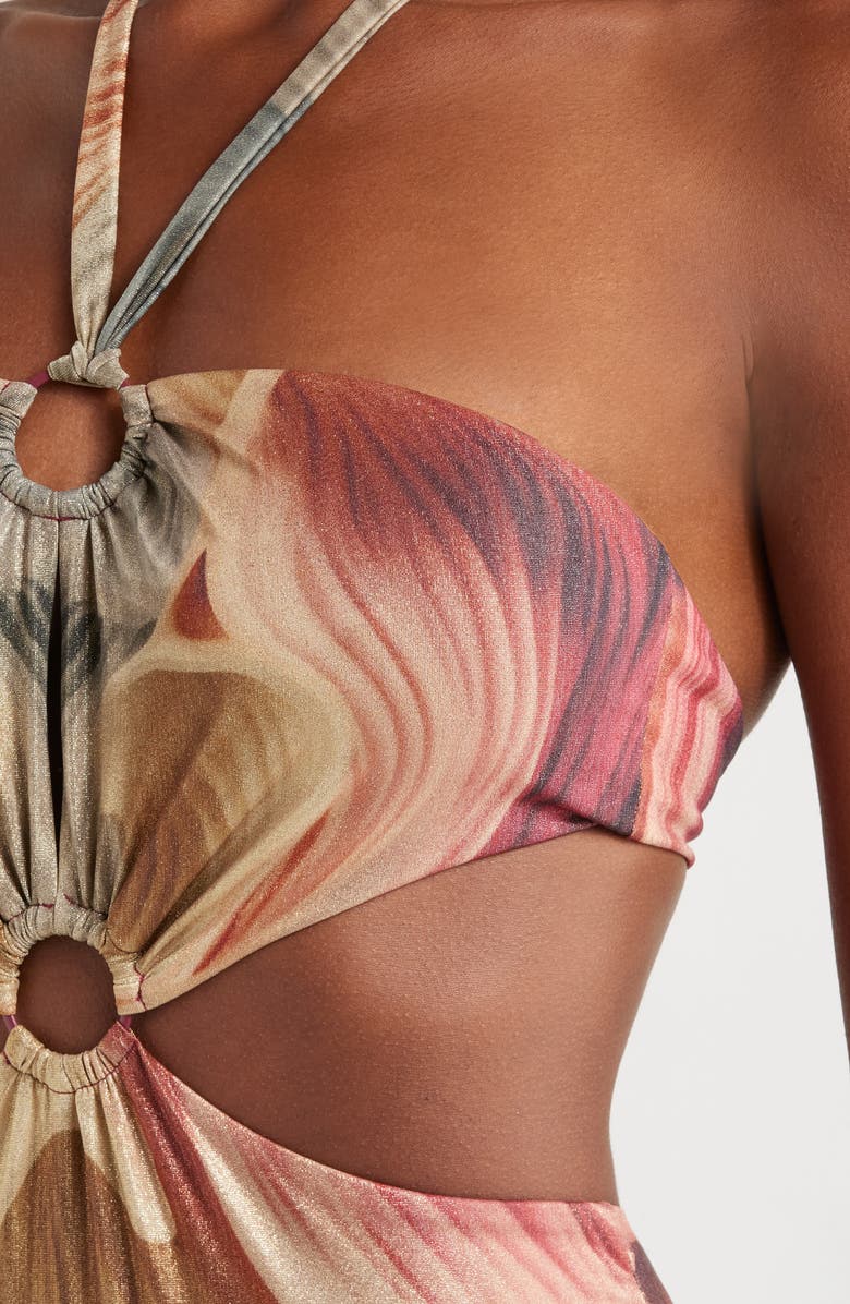 BOAMAR Egeo One-Piece Swimsuit, Alternate, color, Bouquet