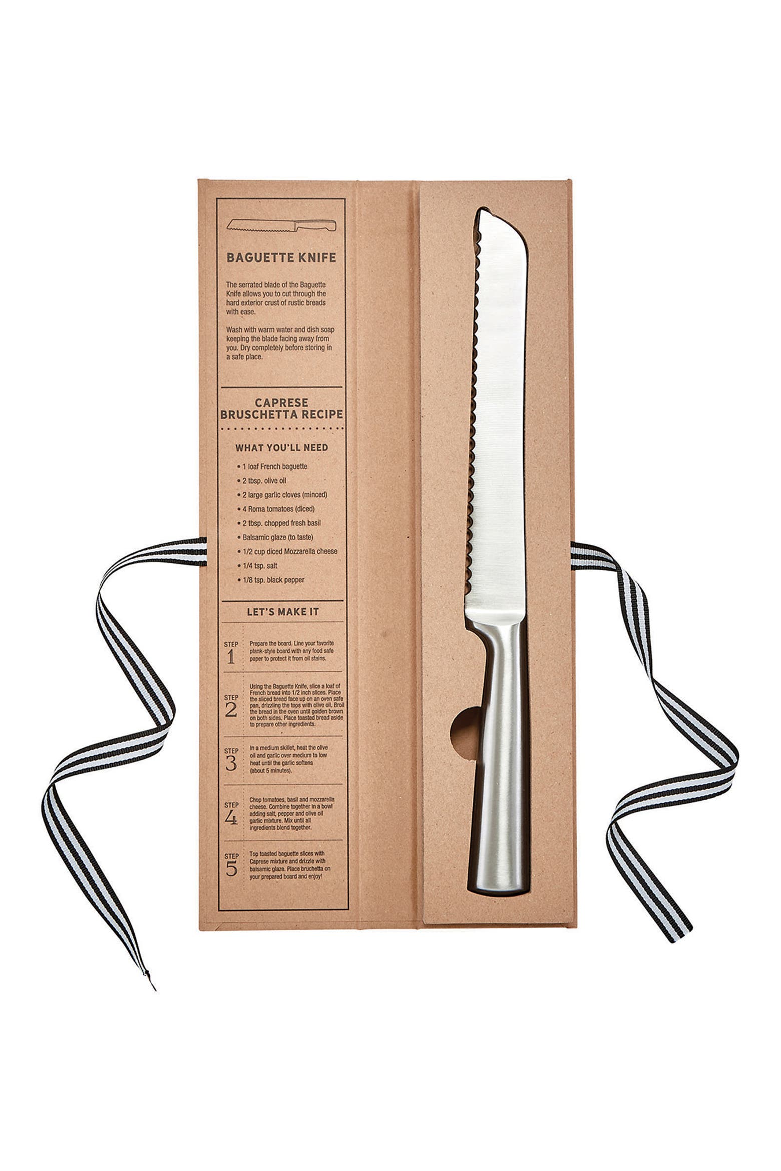 Creative Cookbook Storage CREATIVE BRANDS Baguette Knife Book Set | Nordstromrack
