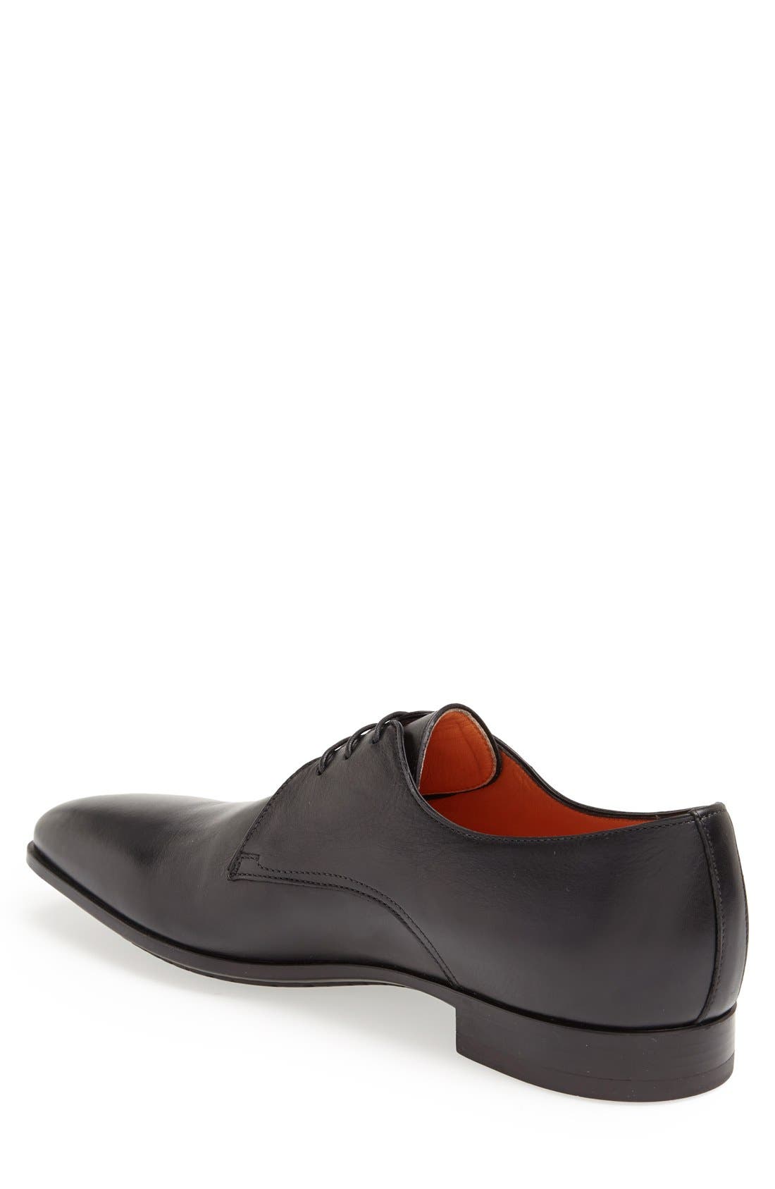 Santoni 'Walden' Plain Toe Derby, Alternate, color, 