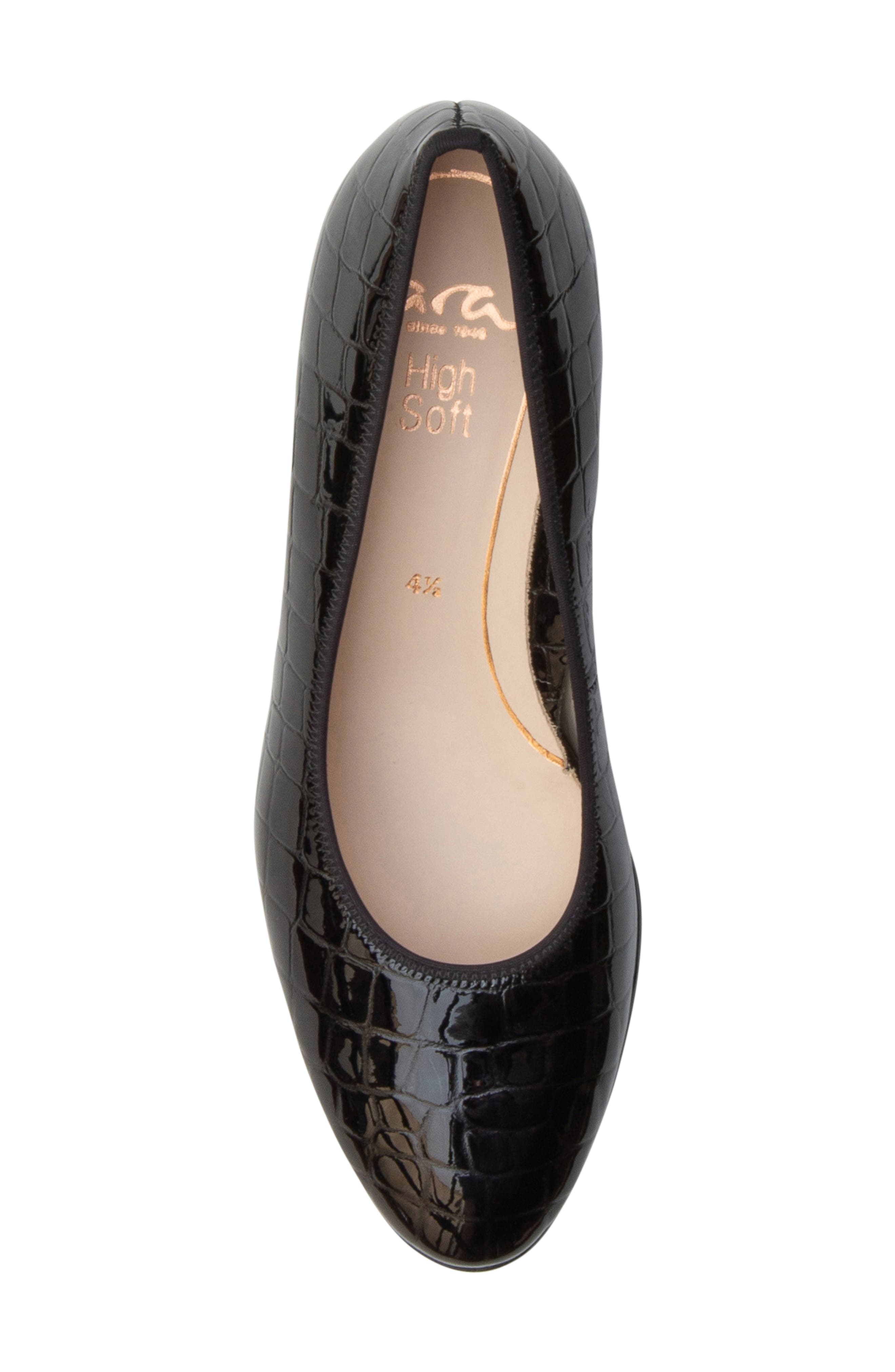 ara Ophelia Pump, Alternate, color, Black 3