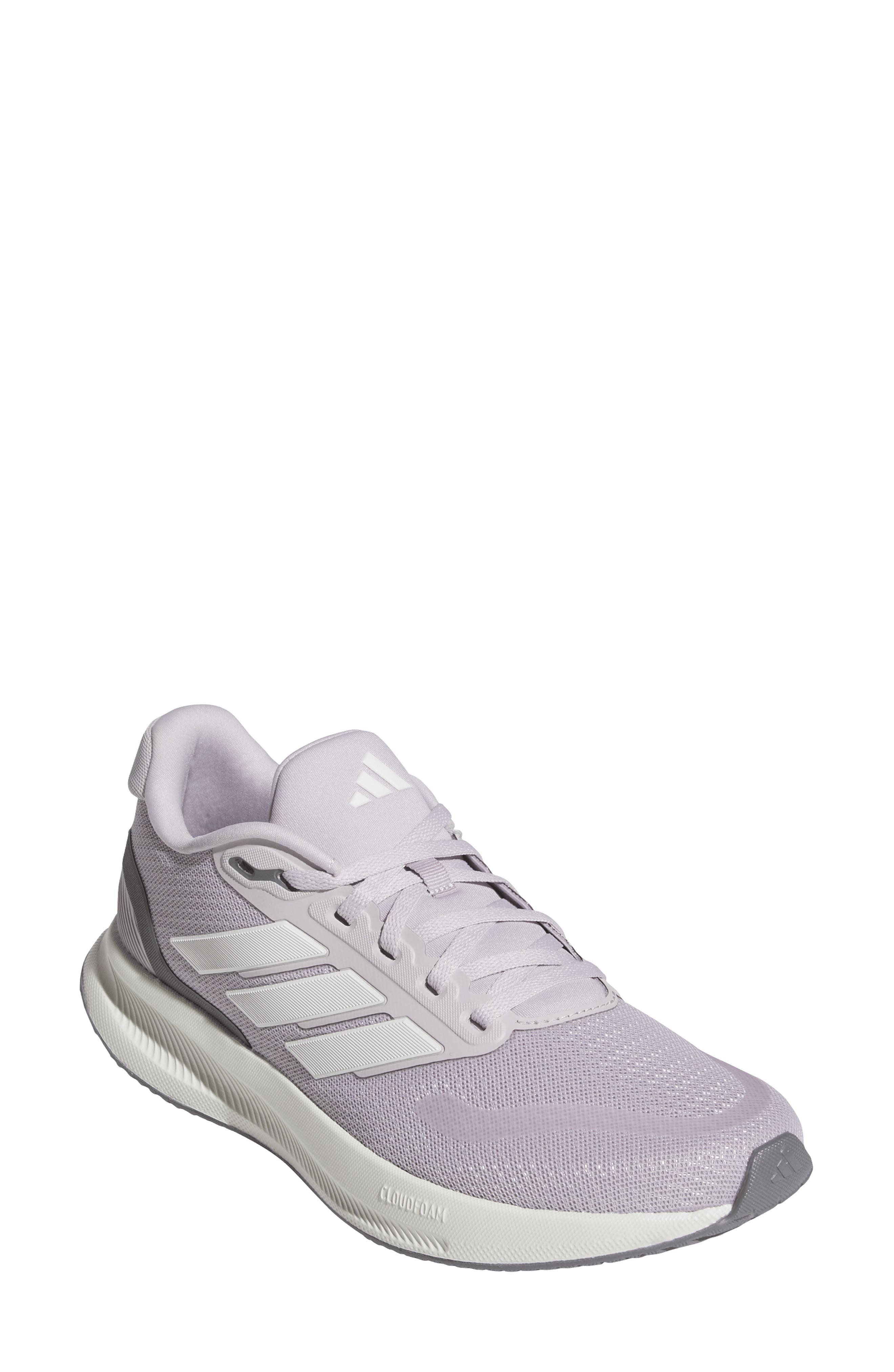 adidas Runfalcon 5 Running Shoe, Main, color, Ice Purple/ Off White/ Black