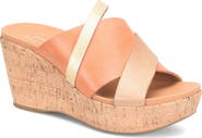 Kork-Ease® Addie Platform Wedge Slide Sandal
