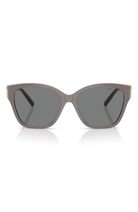 56mm Square Sunglasses