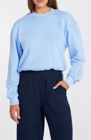 Bishop + Young Cozy Bubble Hem Sweatshirt