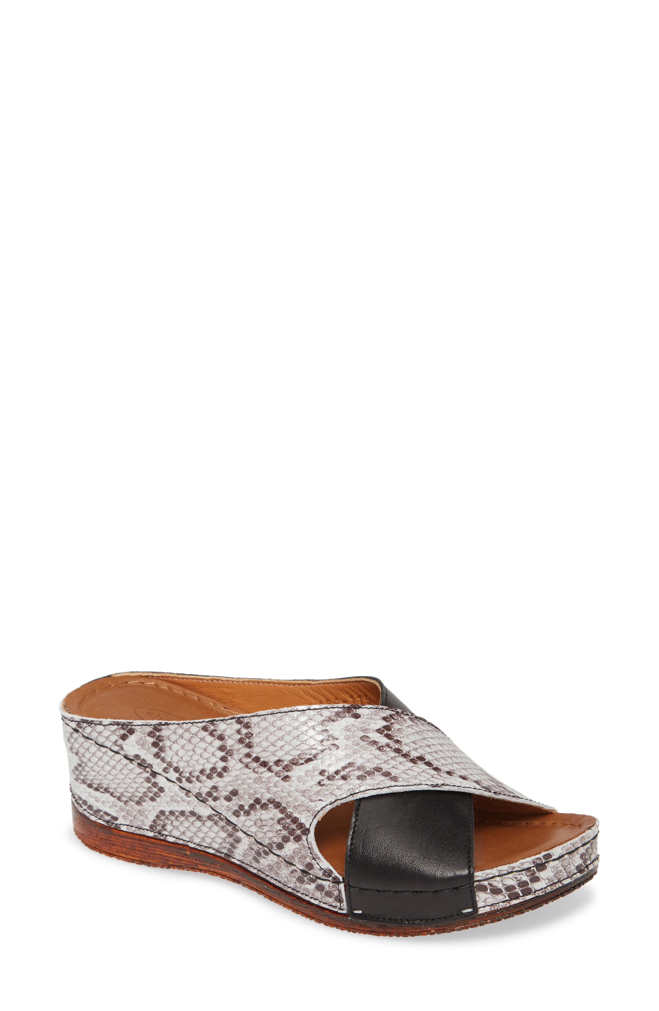 Sheridan Mia Kokos Wedge Slide Sandal, Main, color, 