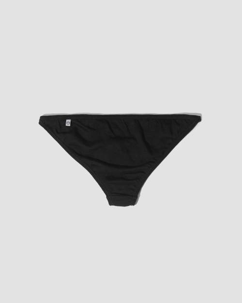 Oddobody Organic Cotton String Bikini In Midnight