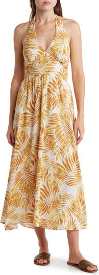 Lush And Lavish Halter Mini Dress