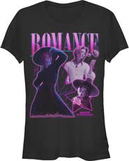 KPop Demon Hunters Junior's KPop Demon Hunters Romance Saja Collage  Graphic T-Shirt