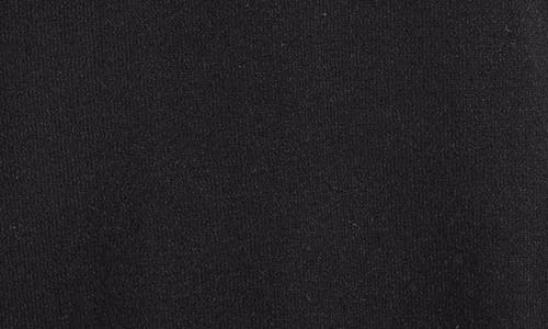 Max Studio Hooded Pullover In Black/off White
