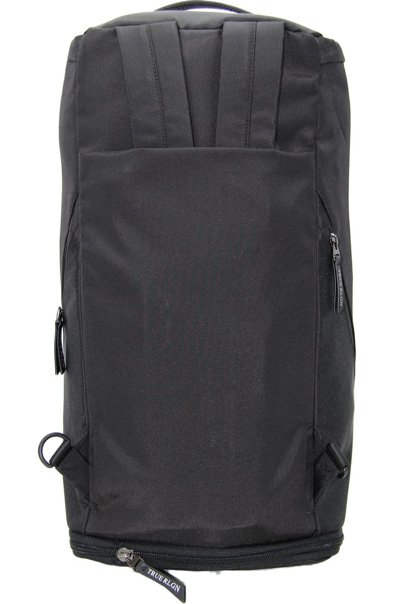 True Religion Switch Convertible Duffle Backpack, Alternate, color, Black