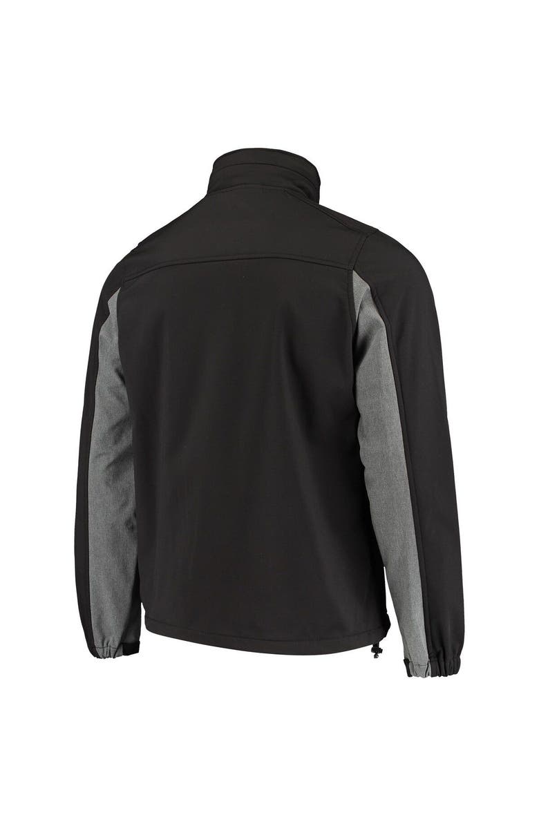 DUNBROOKE Men's Dunbrooke Black Pittsburgh Steelers Circle Zephyr Softshell Full-Zip Jacket, Alternate, color, 
