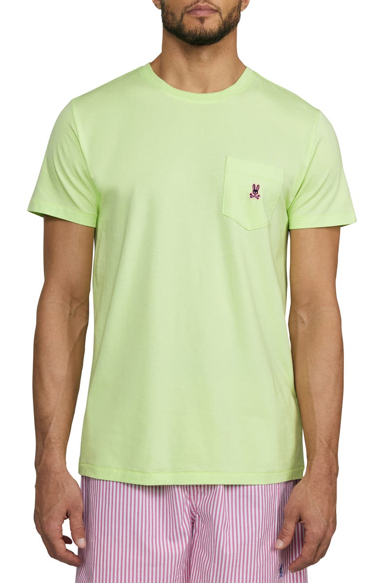 Psycho Bunny Pocket Sleep T-Shirt, Main, color, 