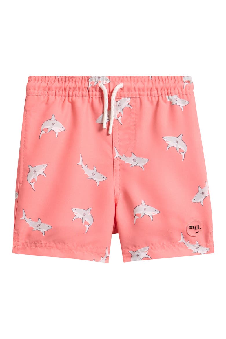 Kids' Swim Trunks, Main, color, CORAL