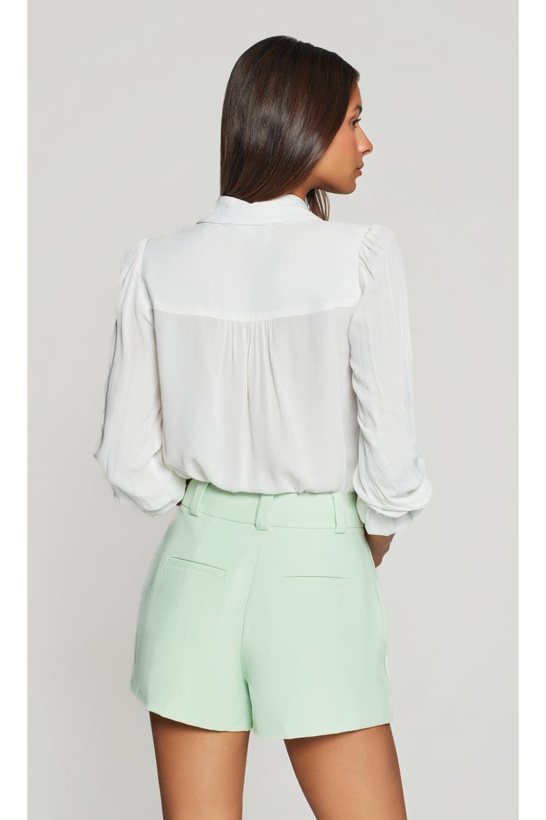Priya Georgette Shirt, Alternate, color, white