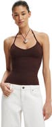 Cotton On Women's Hold Me Tie Halter
