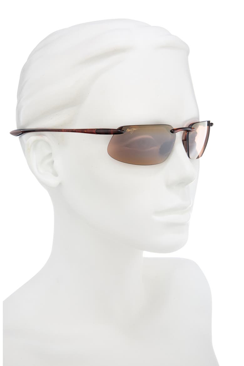 Polarized Rectangular Sunglasses, Alternate, color, TORTOISE TORTOISE BRONZE