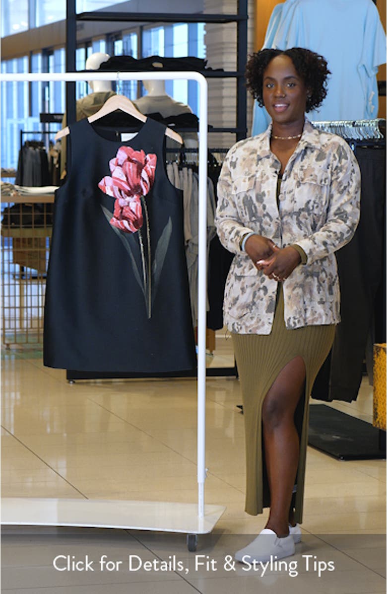 Uma Sequin Sleeveless A-Line Minidress, sales video thumbnail