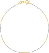 Bony Levy 14K Gold Two-Tone Chain Bracelet