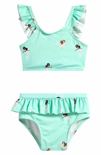 Ruffle Two-Piece Swimsuit