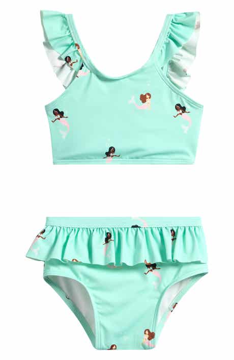 Ruffle Two-Piece Swimsuit