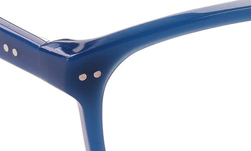 Eyebobs New Sport 52mm Rectangular Reading Glasses In Denim Blue