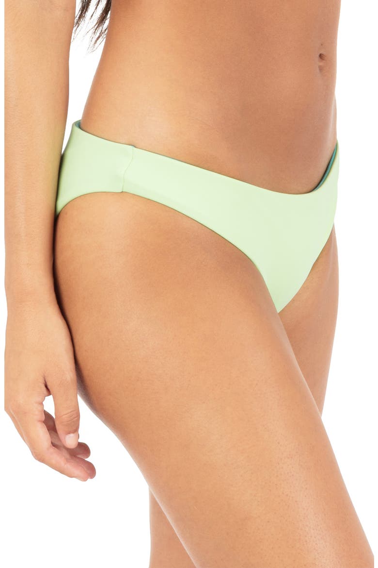 Reversible Bikini Bottoms, Alternate, color, LIME BLUE