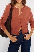 Reformation Clara Cashmere Crew Cardigan
