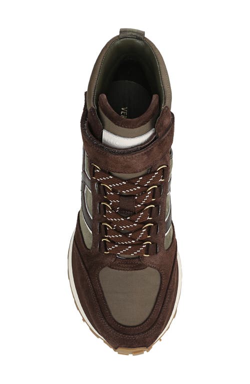 Veronica Beard Valentina Hi Sneaker In Green