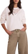 MINT VELVET Broderie Detail Sweatshirt