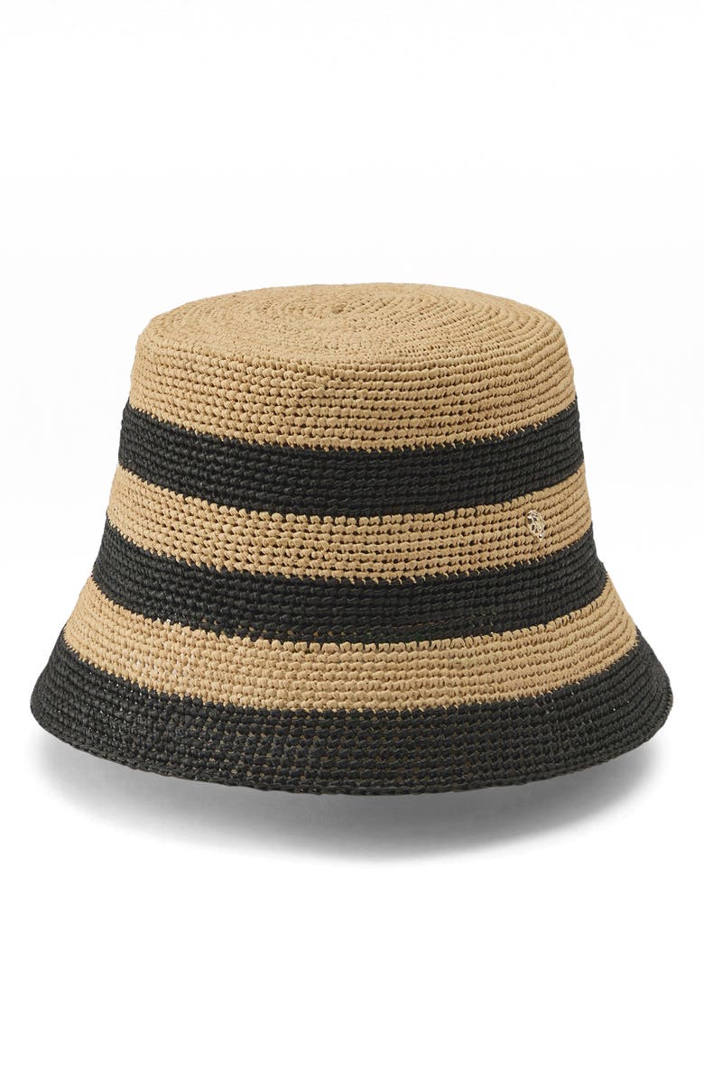 Helen Kaminski Aleki Stripe Bucket Hat, Main, color, 