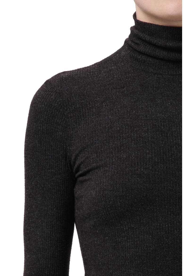 Caradene Turtleneck, Alternate, color, DARK HEATHER CHARCOAL