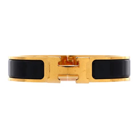 Clic H Bracelet Enamel Narrow