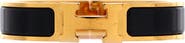 Pre-Owned Hermes Clic H Bracelet Enamel Narrow