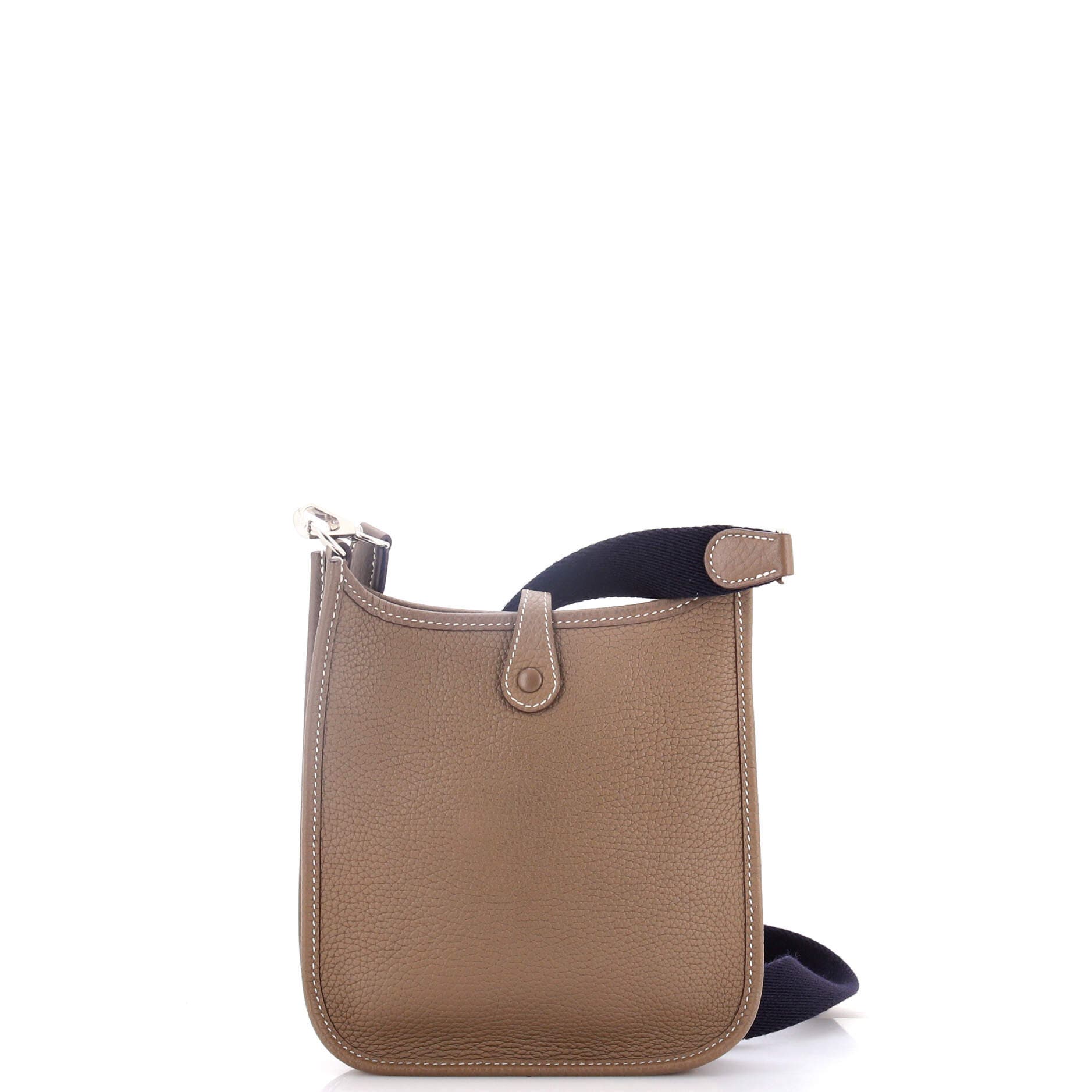 Pre-Owned Hermes Evelyne Bag Gen III Clemence TPM, Alternate, color, Etoupe