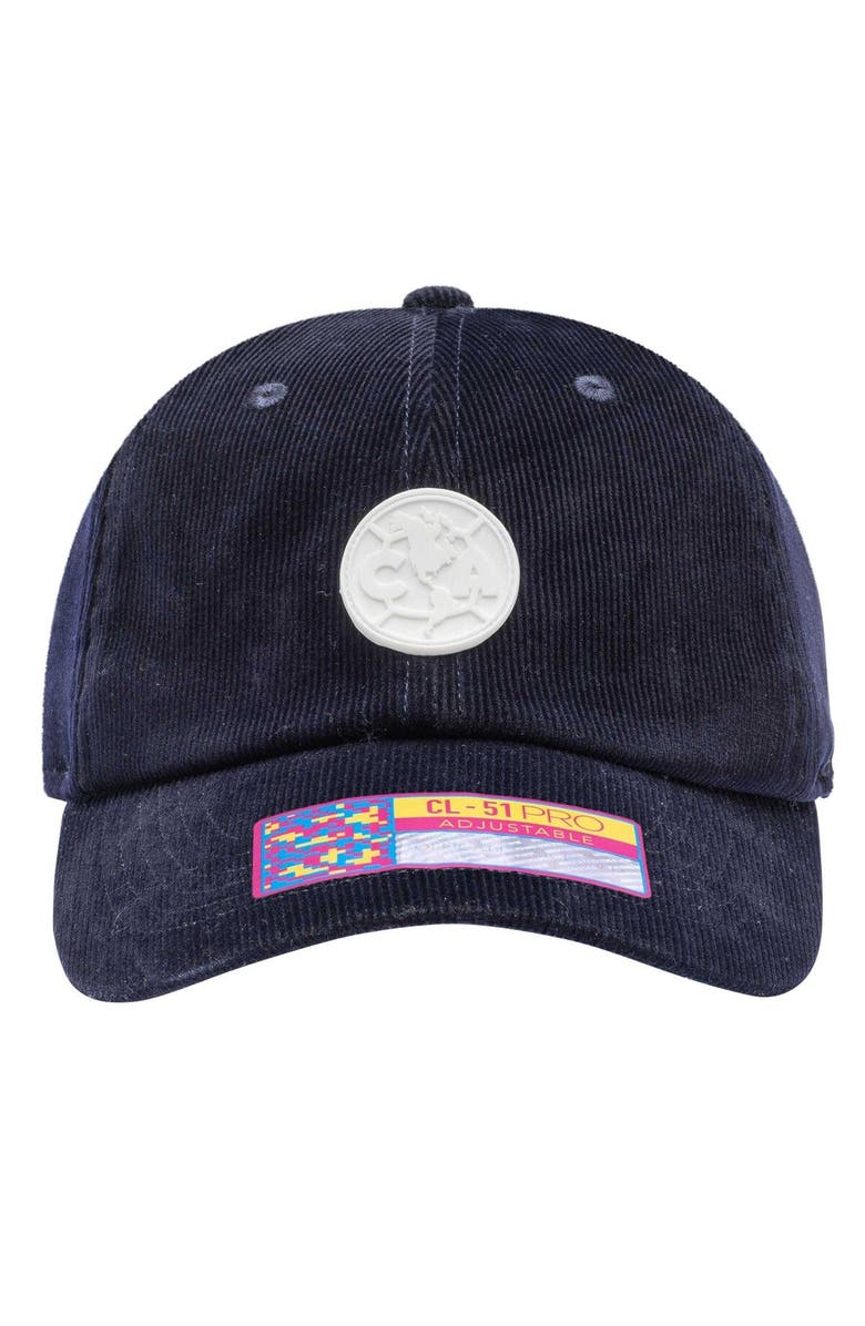 FAN INK Men's Navy Club America Casuals Classic Adjustable Hat, Alternate, color, Navy