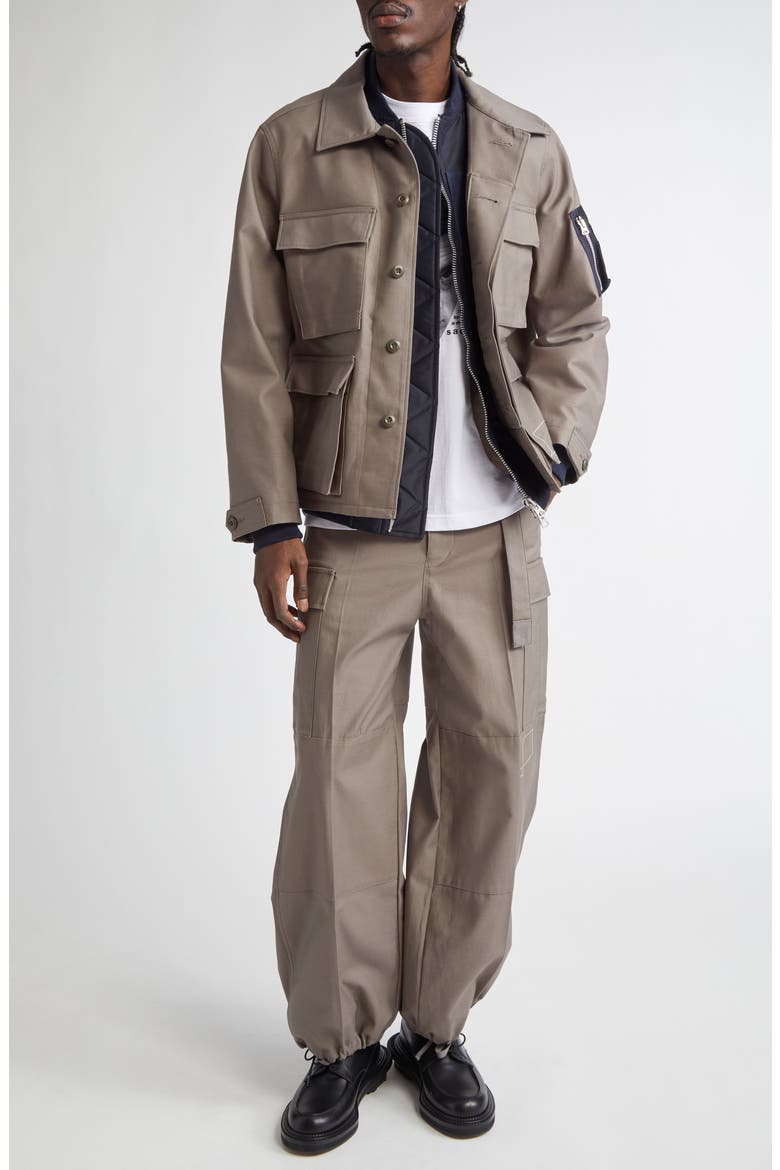 x WTAPS® Cotton Parachute Cargo Pants, Alternate, color, TAUPE